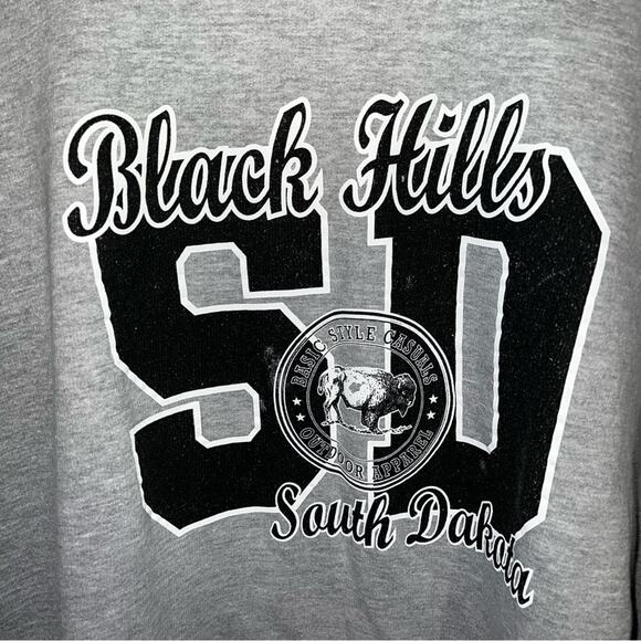 BLACK HILLS graphic crewneck sweatshirt 2X - Picture 4 of 4